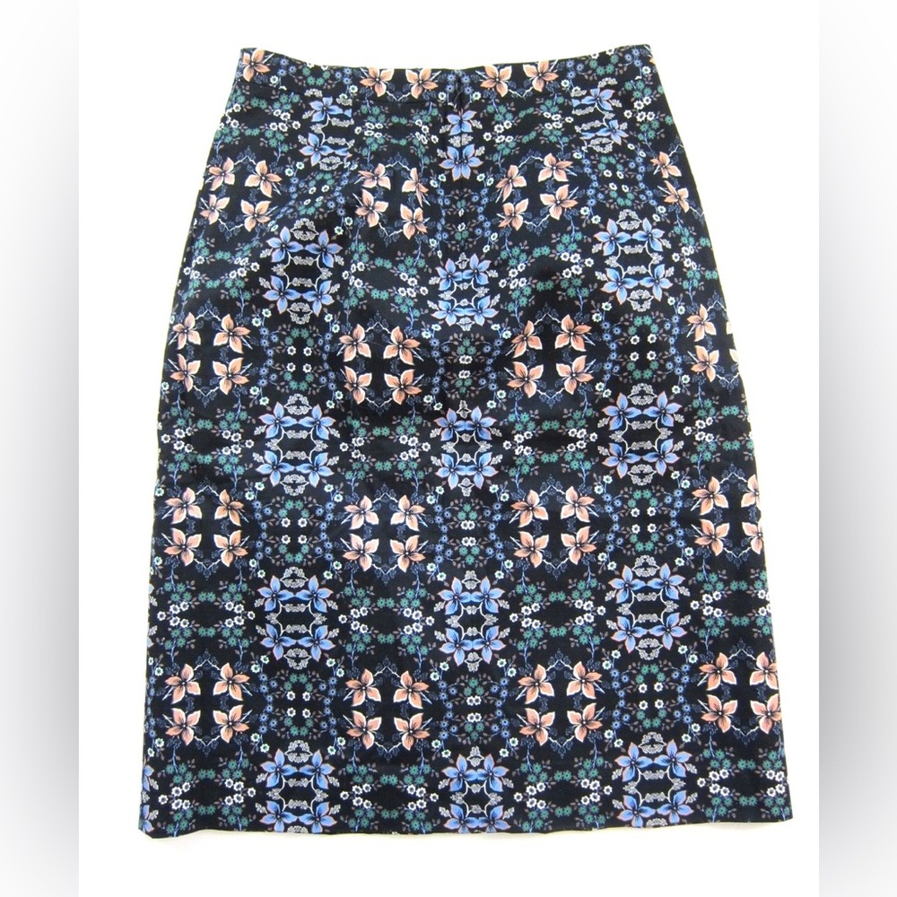 J. Crew Multicolor Floral Pencil Skirt - Picture 2 of 6